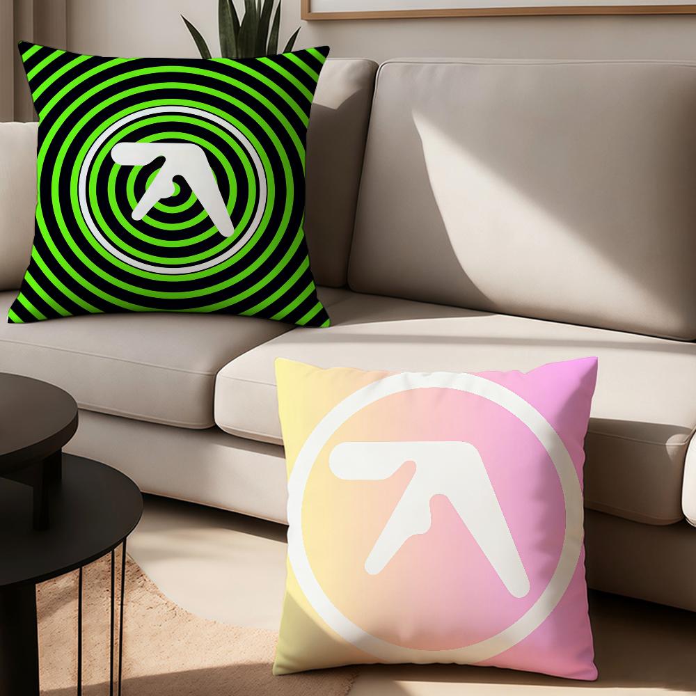 Hot Singer Electronic Master A-Aphex Twines Pillow Case Suitable For Bedrooms Living Rooms Cars Home Decoration