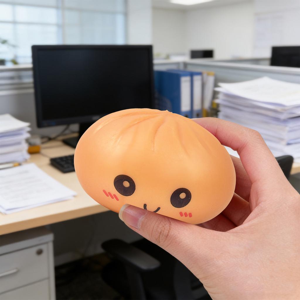 Giant Dumpling 4 Inch Dumpling Stress Bun Anxiety Soft Decompression Dough For Adults Prospector