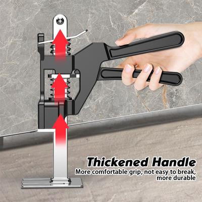 Ayarlanabilir emek tasarrufu sağlayan kol kurulu kaldırıcı dolap Jack kapı kullanımı alçı levha tamir kayma dengesi ağaç İşleme sıkma aracı