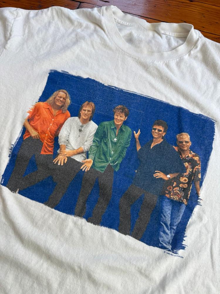 Reo Speedwagon Band Member 80S Music T-shirt S to 5XL NE494 Unisex T-Shirt XXL