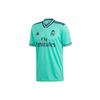 adidas Real Madrid Soccer Jerseys Men's Green Moderate Straight Fit EH5128