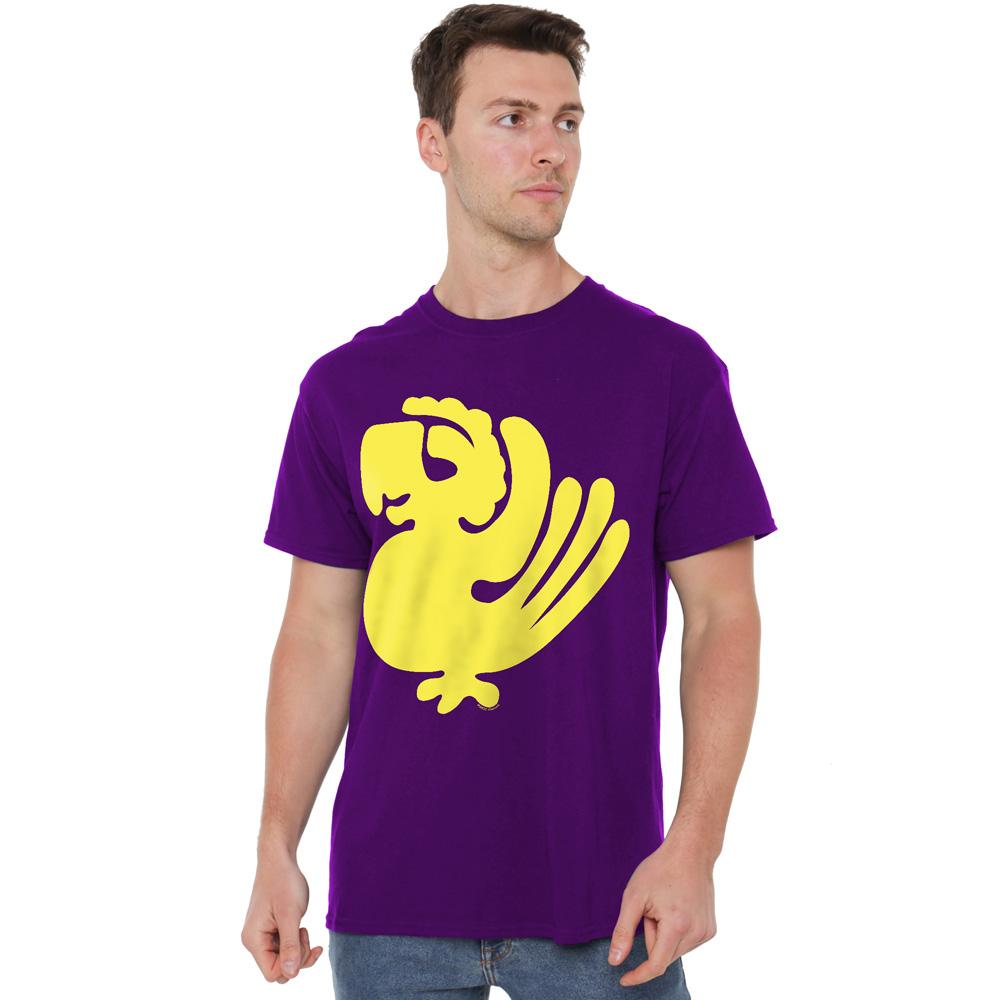 Legends of the Hidden Temple Mens Purple Parrots T-Shirt