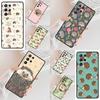 Kawaii Hedgehog Cell Phone Case for Samsung Galaxy S26 Ultra S25 S24 S23 S22 S21 S20 Note10 Cover