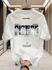 Summer New Style American Streetwear Loose Unisex Tshirt 100 Pure Cotton Soft and Breathable Material Suitable for Daily Wear