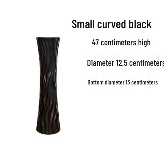 Moderne weiße Keramik-Bodenvase: Europäisches Minimalistisches Design für Wohnzimmer-Dekorationen, Getrocknete & Seidenblumen