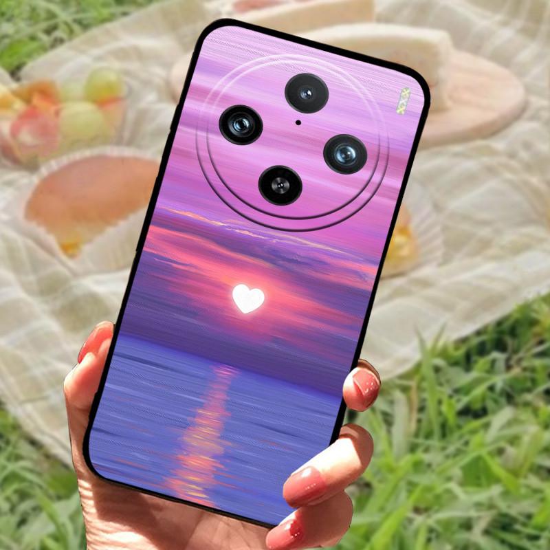 Etui do vivo X100 Pro Pokrowiec do vivo X100 Silikonowe Miękkie Marmurowe Czarne Zderzak Funda Coque dla vivo X100Pro X 100 Ochronna Obudowa