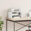 Printer Stand White 40 X 32 X 22.5 Cm Particleboard