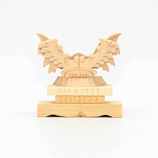 Kamidana No Sato Shinto Mirror, Finest Carving, 2 Inches