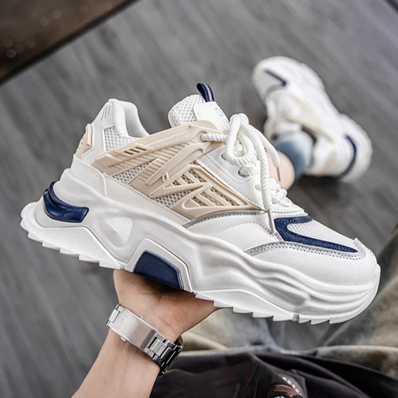 Fashion Casual Versatile Sneakers 2025 Trend Men Old Dad Shoes Designer Breathable Wear-resistant Soft-soled Running Sports Shoes Tenis