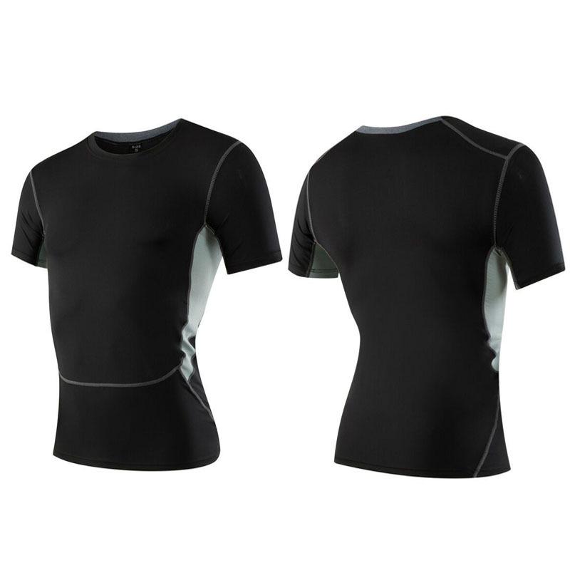 Men's Quick-Dry Short-Sleeve Basketball Base Layer Sportswear