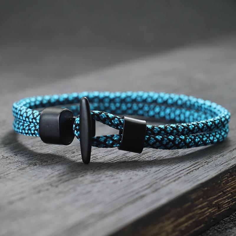 New In Paracord Bracelets Viking Pirate Men Rope Braclet Survival Matching Festival Accessories Pulseiras Masculina Gift For Him