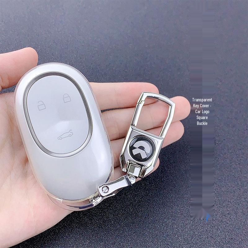 Transparente Smart Key Hülle für Nio ET7, ET5t, ES6, EC6, ES8 - Stilvolle Schutzschale für Damen & Herren