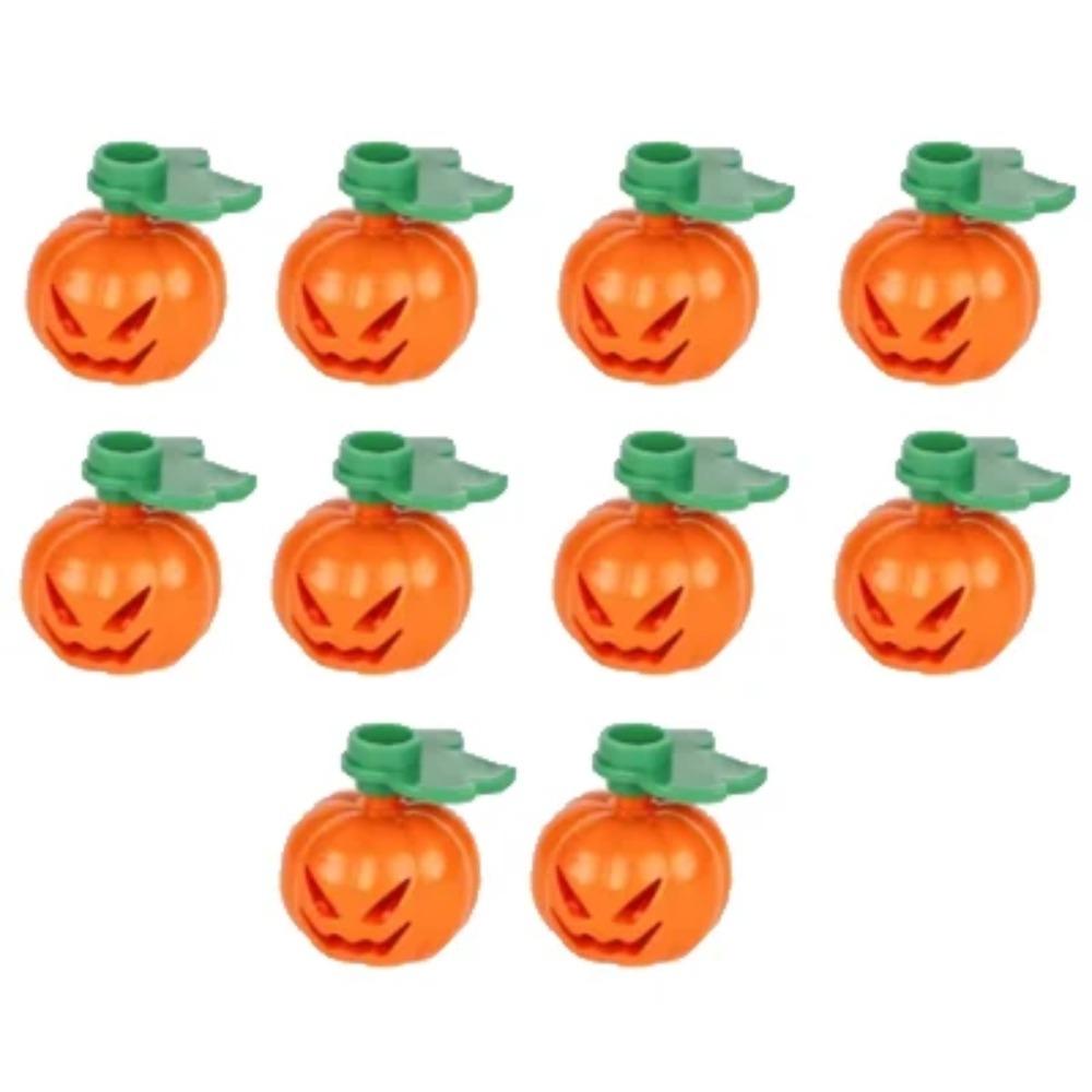 Halloween Scene Building Blocks MOC Cemetery Tombstone Mouse Pumpkin Car Vampire Throne Fireplace Bat Light Candle Toy Gift A040