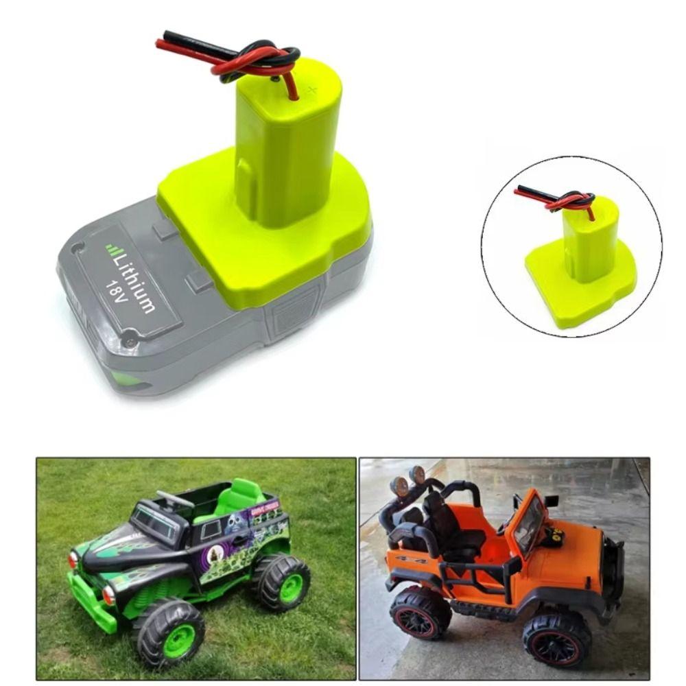 With Fuse Switch Power Wheels Adapter Safety DIY Adapter Battery Adapter Connector  18V Battery