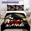 Warner Bros. Works (8) Customize Your Name Bedding Set Breathable Duvet Cover with Pillowcases Home Decoration Birthday Gift