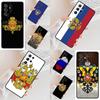 Russia Flag Coat Of Arms Cell Phone Case for Samsung Galaxy S26 Ultra S25 S24 S23 S22 S21 S20 Note10 Cover