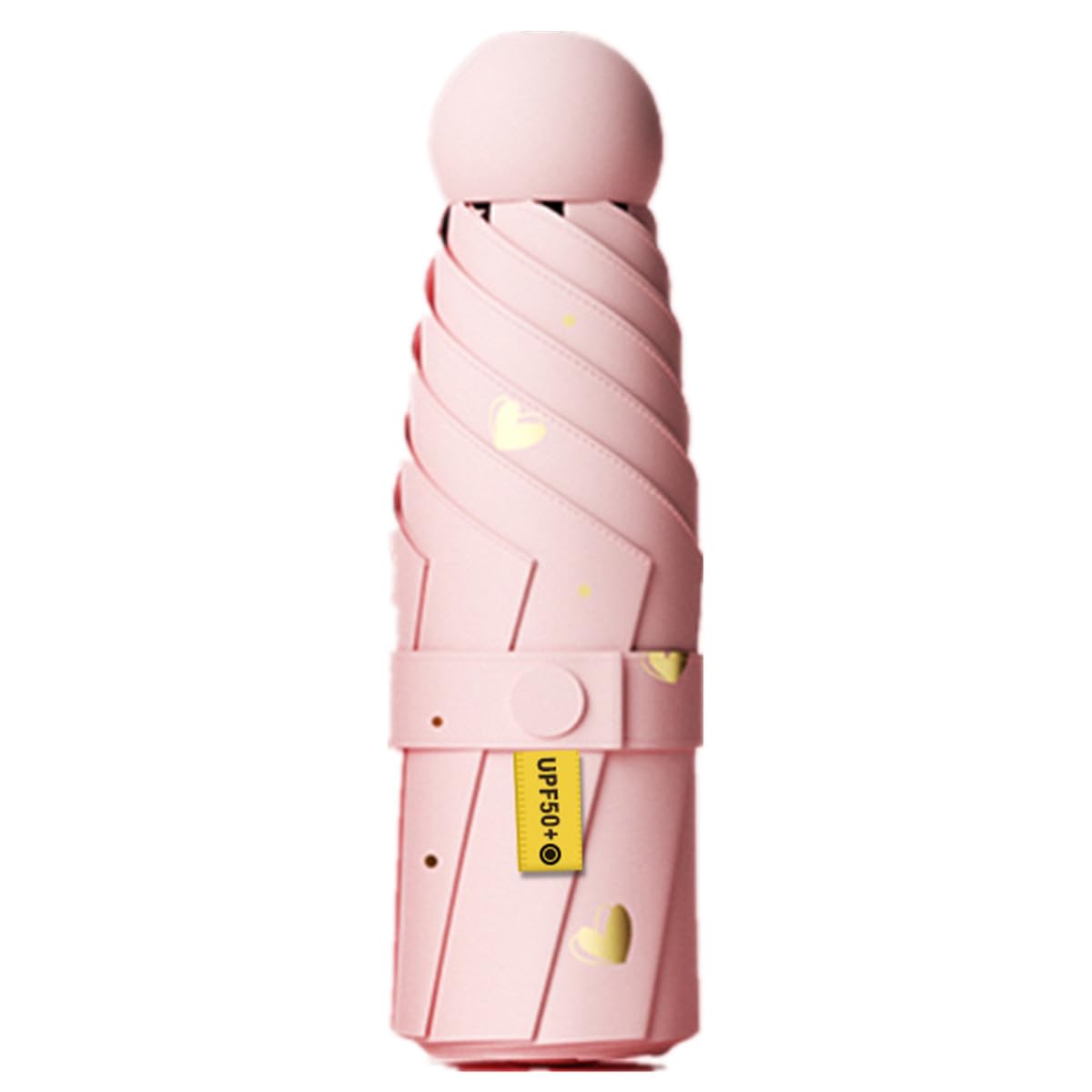 

Солнцезащитный складной зонт 8 спиц для солнечной и дождливой погоды, зонт, ребра, компактный, женский, защита, дни, защита, профилактика, UPF50+, розовый