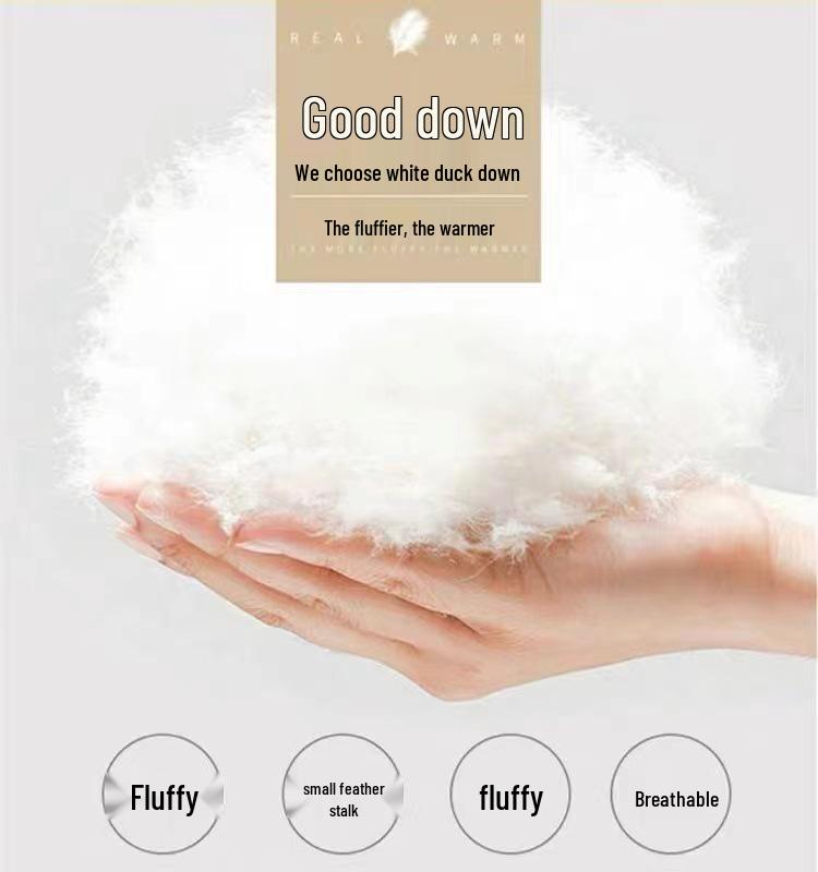 2025 Winter Short Women's Down Jacket: Sweet Korean Style, Petite Fit, White Duck Down, Loose, Thickened Coat