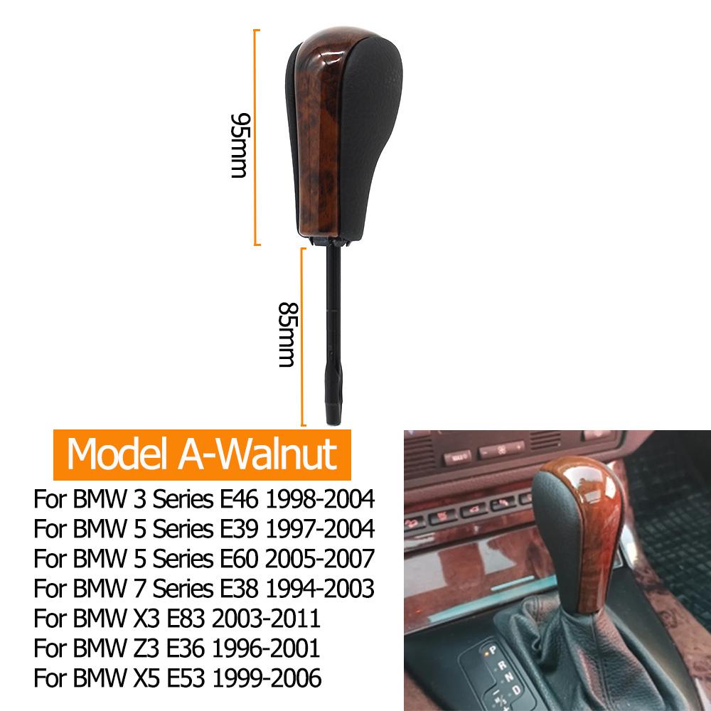 Auto-Schaltknauf Hebel Schalthebel Stick für BMW 1 3 5 7 X1 X3 X5 Z3 Z4 Serie E46 E39 E36 E53 E60 E83 E84 E85 E86 E87 E89 E90