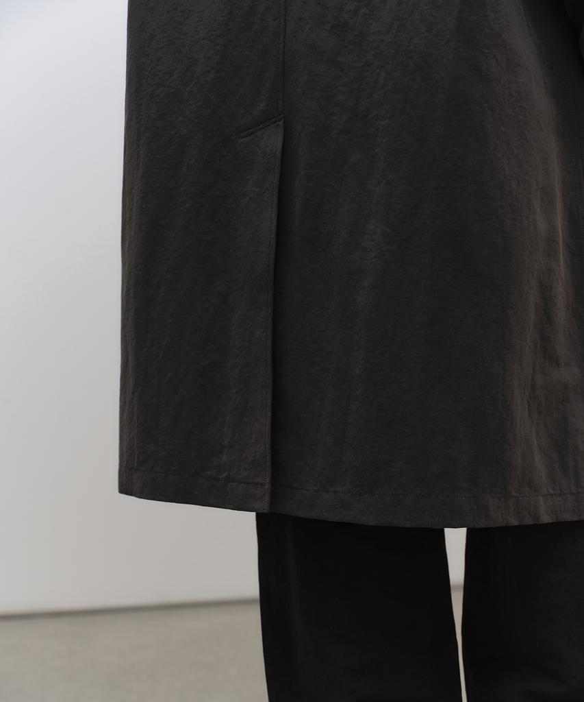Musinsa Standard [City Workers] Karmor Single Trench Coat [Grey]