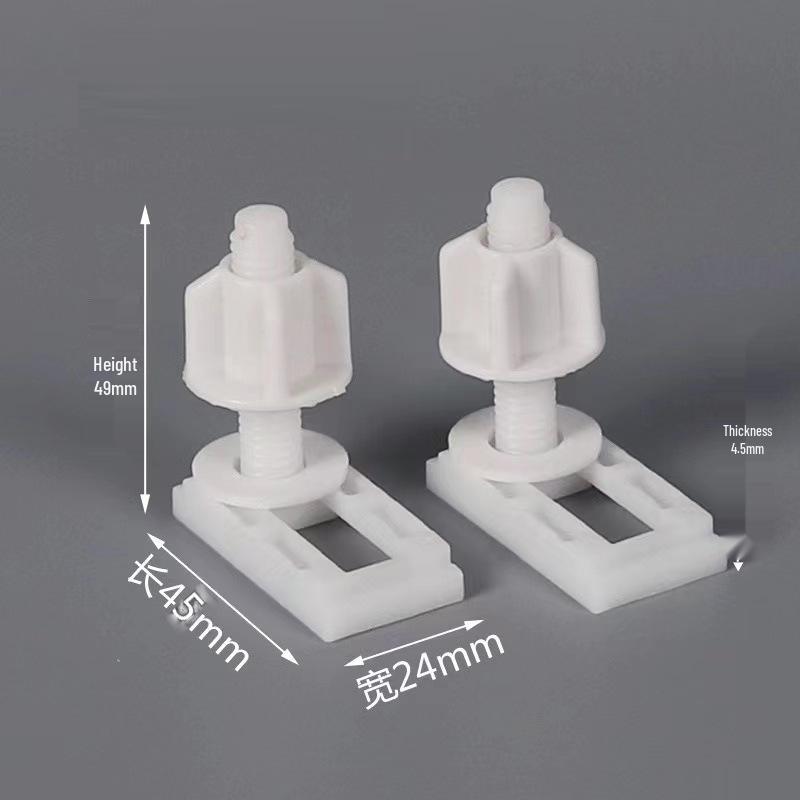 Toilet Seat Cover Bolt & Buckle Kit
