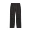 Li Ning Sports Lifestyle Series Straight Leg Simple Versatile Casual Fleece Lined Warm Knit Sports Pants Women Bottoms Black Chocolate-Brown AKLV956-6