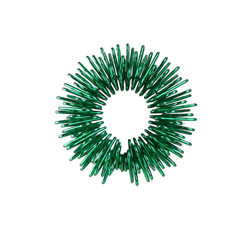 Mini Pierścionek Masujący Palce ze Sprężyną do Ćwiczeń Dłoni i Relaksu