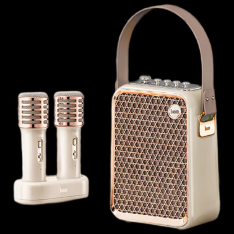 Divoom Portable Bluetooth KTV Speaker with Dual Microphones