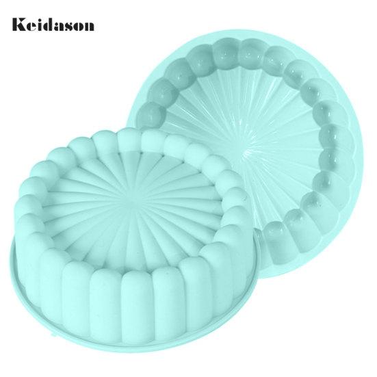Convenient 3D Mold Heat-resistance Silicone Cake Pastry Baking Tray Bakery Supplies