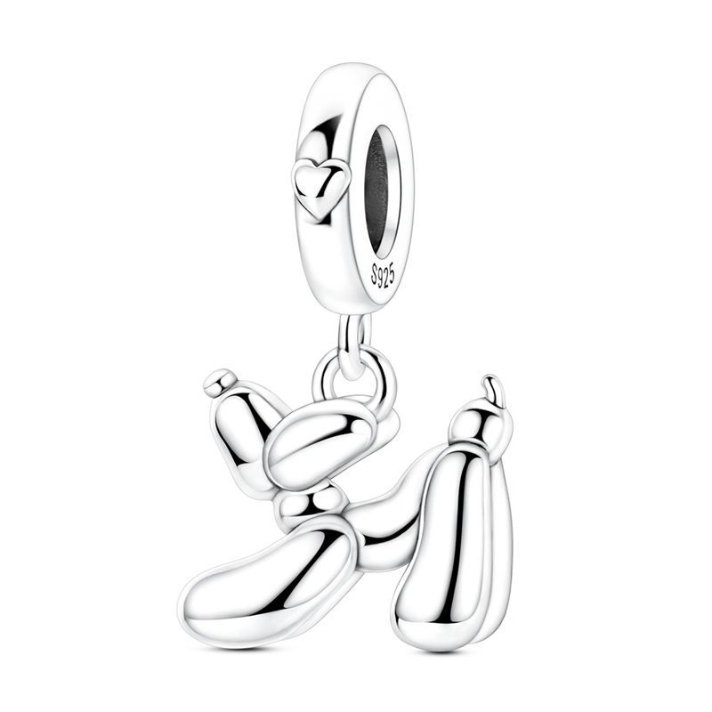 Exquisite 925 Silver Heart Love Charms Beads Fit Exquisite Bracelet Necklace Diy Charms Women Man Jewelry Gift