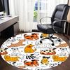 1pc Dogs Pets Office Round Area Rug, Indoor Mat Suitable ForOffice, Under Office Chairs Bedroom Living Room Home Decor, Room Decot186