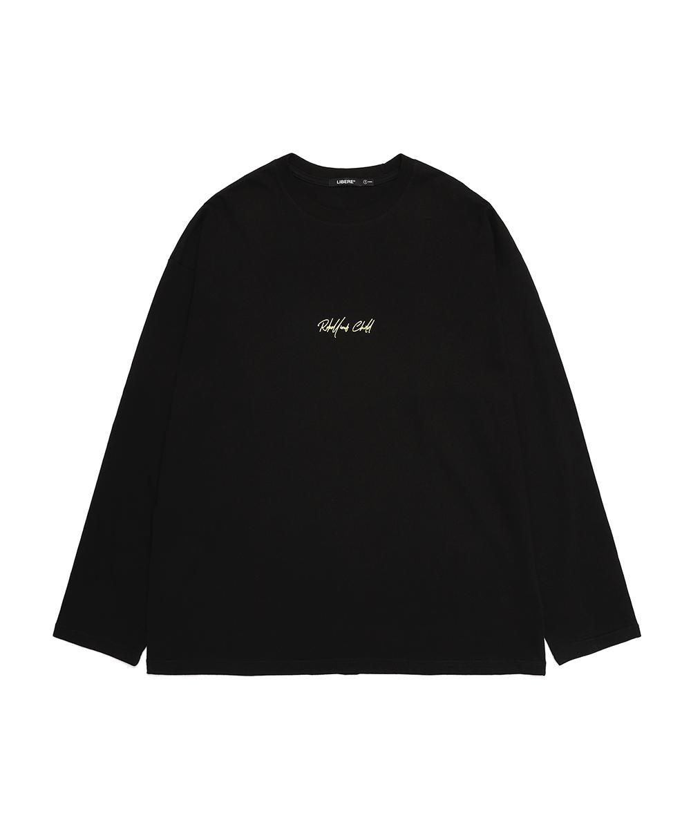 Libere Cursive Long Sleeve / Black M