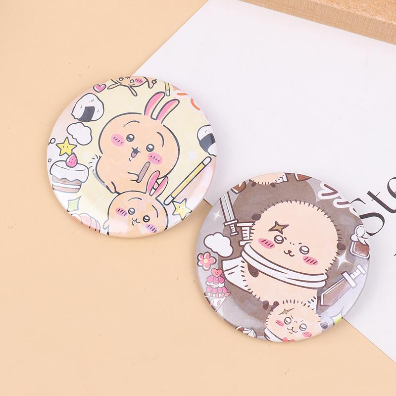 Cartoon Brooch For Kids Gift Enamel Pin Anime Pins Tinplate Chest Badge Hanging Bag Decor
