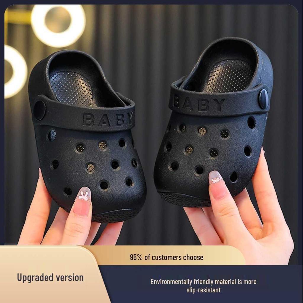 Sommer-Clogs für Kinder: Zwei Tragemöglichkeiten, rutschfest, weiche Sohle Sandalen für Jungen und Mädchen.