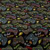 Cartoon 1 Fun Printed Matte Fitted Sheet, Bedroom Printed Bed Cover, Bedding Excluding Pillowcases