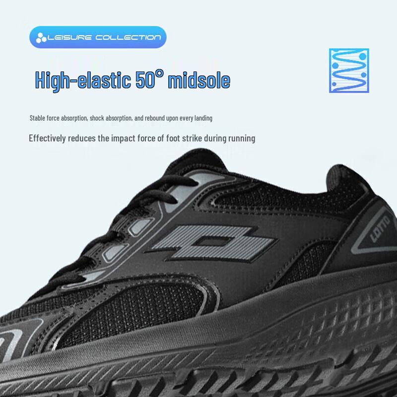 Lotto Men's High-Rebound Cushioning Running Shoes
