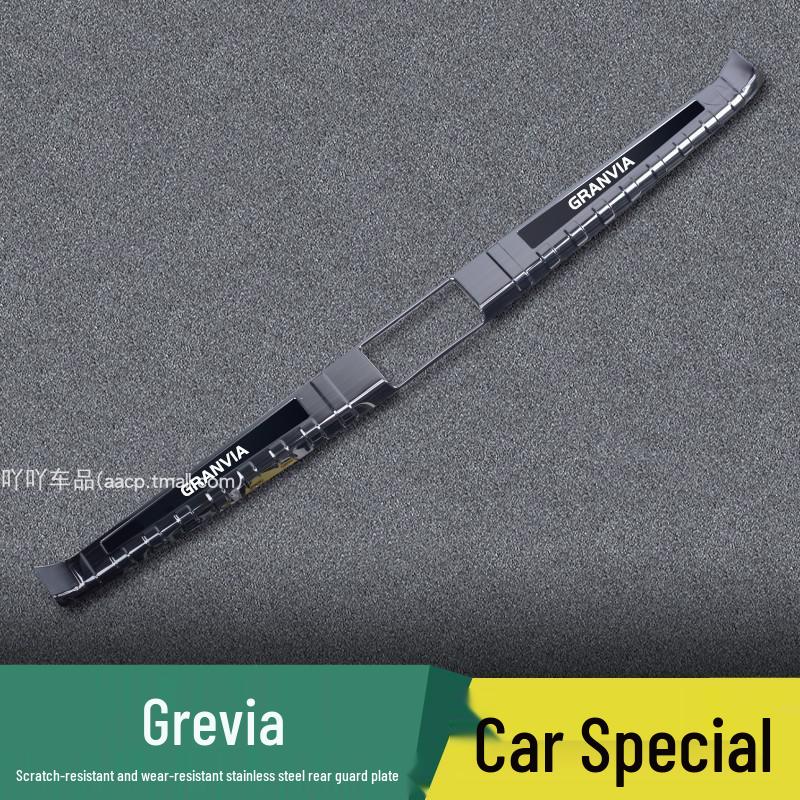 Loch Rear Trunk & Bumper Protector for Toyota Sienna, Includes 23 Grevia Trim Strips & Car Stickers