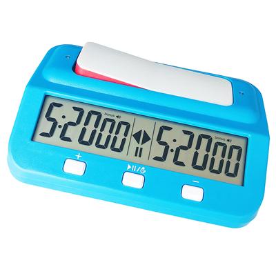 Digitaler Schachtimer, multifunktionale elektronische Countdown-Schachuhr für Brettspiele