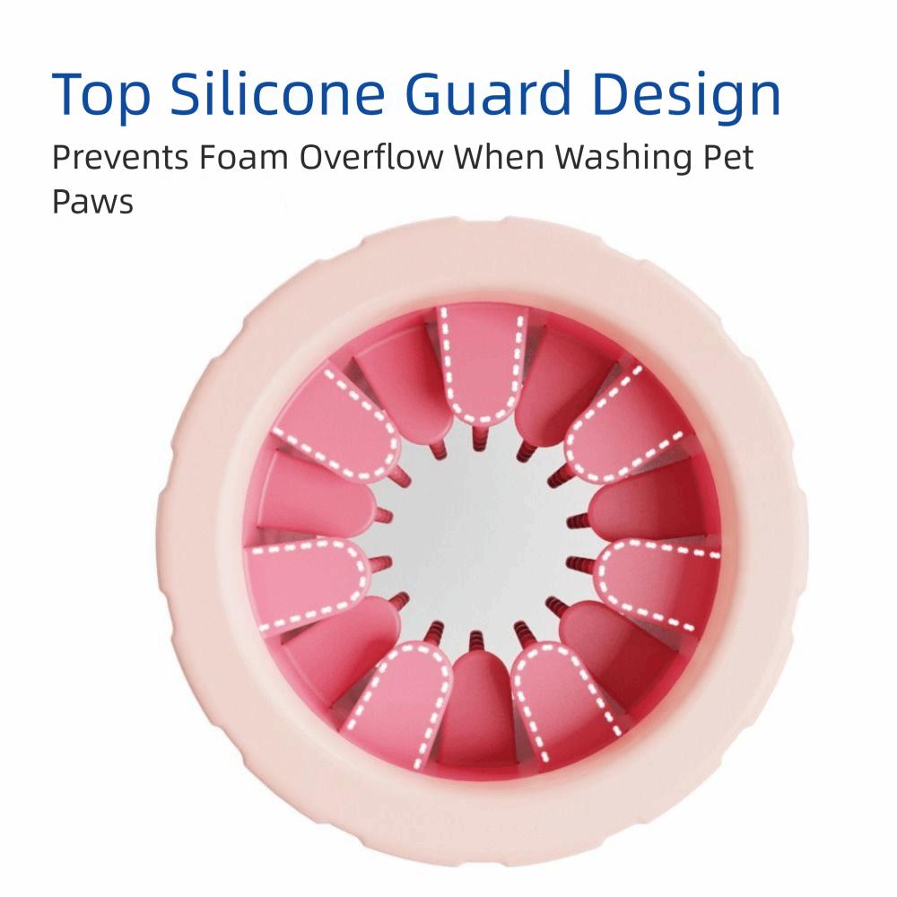 Reusable Pet Paw Cleaner Mud Removal Dog Foot Dirt Removal Brush Dog Foot Washing Cup  Outdoor
