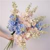 Lifelike Delphinium Stem Moisturizing Simulation Flower Artificial Delphinium Flower  Family Party