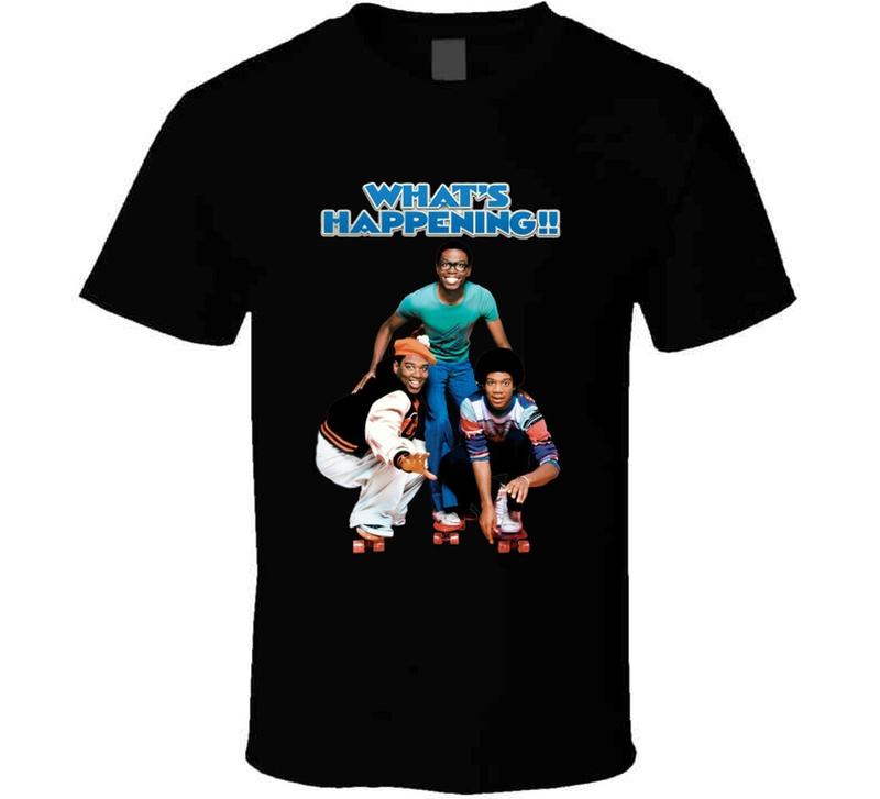 Whats Happening 70s Sitcom Retro Tv Show Unisex T-Shirt S