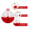 10Pcs Eye Catching Honeycomb Balls Table Centerpieces and Hanging Decorations for Fishing Themed Parties Supplies