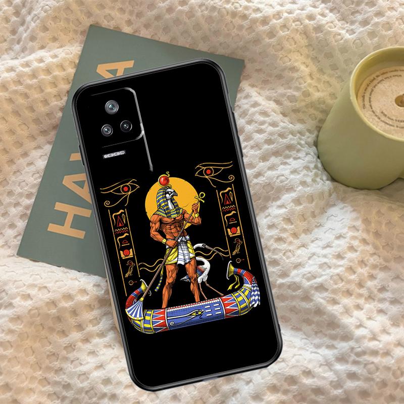 Egypt Nefertiti Anubis Ankh Case For Xiaomi 13 14 15 Ultra 11T 12T 13T 14T Pro POCO X7 Pro X3 X5 F5 F6 M6 X6 Pro Cover