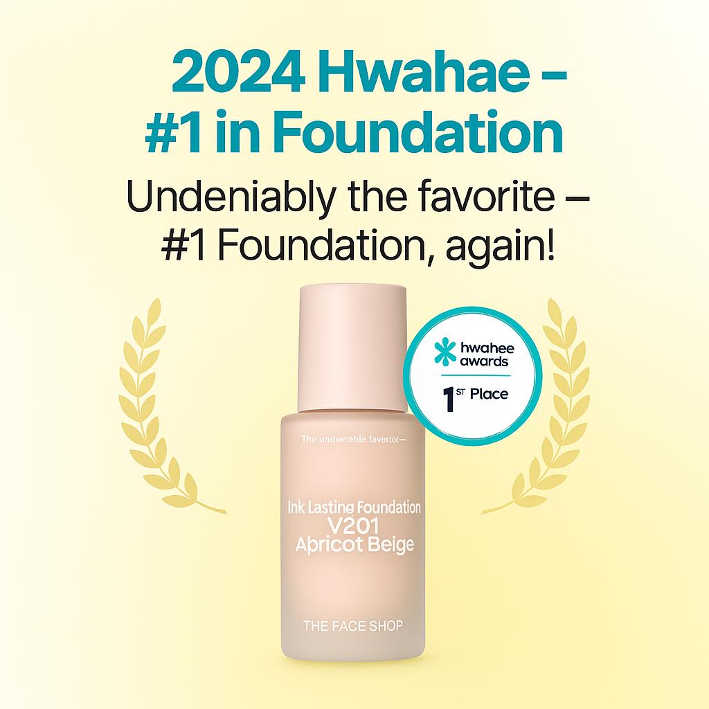 The Face Shop Ink Lasting Foundation Slim Fit Neu (15ml)