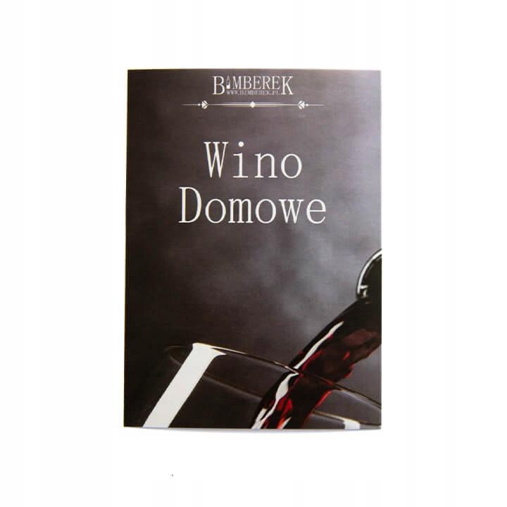 Etykiety Naklejki Samoprzylepna Na Wino Domowe 10X Wino Bimberkowe