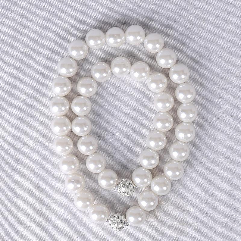 1PCS Simulation Pearl Magnetic Curtain Tiebacks Curtain Ties Car Curtain Ties Decorative Ties Bundle Rope Children's Room Decoration