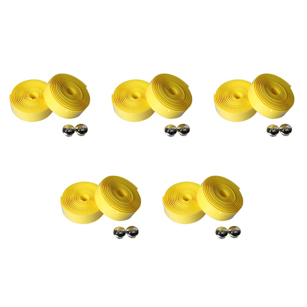 10Pcs 3x200CM Cycling Handlebar Tape Shock Absorbing Road Bike Handlebar Strap Sweat Absorption Non-Slip Bicycle Handlebar Tape