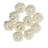 Of 10 Pieces Large Wicker Rattan Balls - Decorative for Bowls, Vase Filler, Coffee Table