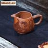 320ml Yixing Zisha Nezha Wood-fired Porcelain Tea Pitcher Pour Tea Cha Hai Dispenser Justice Cup Fair Mug Tea Set Supplies Craft