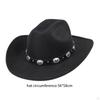 Big Brim Hat Sunhat Cowgirl for Outdoor Carnival Music Festival Fancy Dress